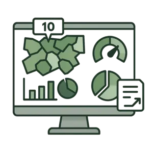 Decision dashboard icon